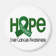 La esperanza importa cáncer de hígado 2 imán de nevera