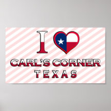 La esquina de Carl, Tejas Poster