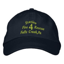 La estación, 4, cae la cala, PA, fuego, Rescate-Go Gorra De Beisbol