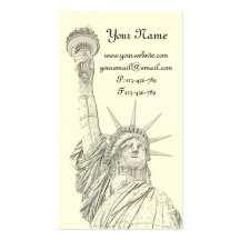 La estatua de la libertad, New York City Tarjetas De Visita