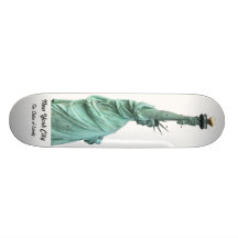 La estatua de la libertad patinetas personalizadas