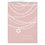 La estrella de las chispas de Mitzvah del palo de  tarjetas