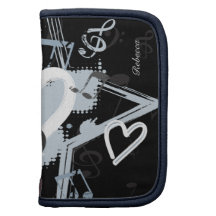 La estrella musical personalizada observa el model planificador