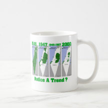 La evolución de Palestina Taza De Café