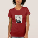 La falda del pavo real camisetas