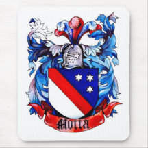 La familia de Motta arma Mousepad Alfombrilla De Raton