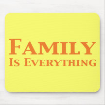 La familia es todo los regalos alfombrillas de ratones