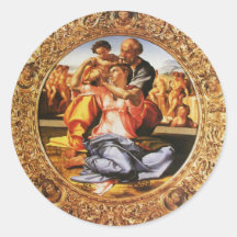 La familia santa pegatina