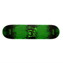 La fe cristiana Jesús es señor Skateboard Patines
