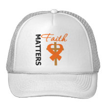 La fe importa leucemia gorros bordados