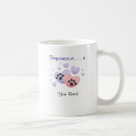 La felicidad es a [la raza] taza de café