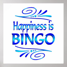 La felicidad es BINGO Impresiones