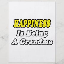 La felicidad está siendo una abuela tarjetones