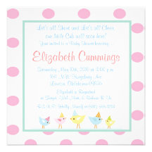 la fiesta de bienvenida al bebé de los chirridos i invitaciones personales 