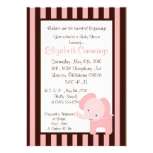 la fiesta de bienvenida al bebé del elefante invit anuncios personalizados