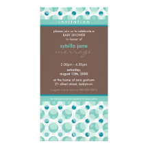 LA FIESTA DE BIENVENIDA AL BEBÉ INVITA:: hola bebé Tarjeta Con Foto Personalizada
