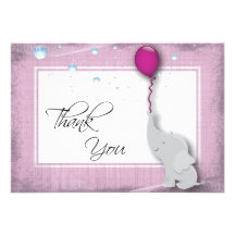 La fiesta de bienvenida al bebé le agradece cardar invitación personalizada