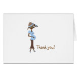 La fiesta de bienvenida al bebé le agradece - mamá felicitación