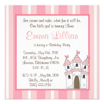 la fiesta de cumpleaños de la princesa invita a ro invitación personalizada