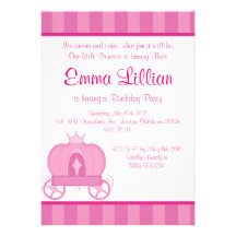 la fiesta de cumpleaños de la princesa invita a ro invitaciones personales 