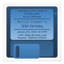 La fiesta de cumpleaños del friki del disco blando anuncios personalizados