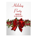 La fiesta de Navidad elegante PERSONALIZA Invitación