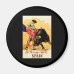 La fiesta De Toros In España Imanes De Nevera