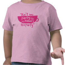 La fiesta del té de Nana Camiseta