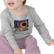 La física de partícula camisetas
