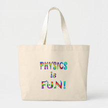 La física es diversión bolsas