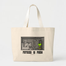 La física es Phun (diversión) (el gato de Schrödin Bolsa