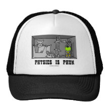 La física es Phun (diversión) (el gato de Schrödin Gorros