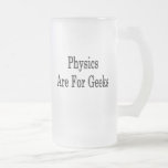La física está para los frikis tazas