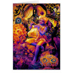 La flauta de Krishna Tarjeta