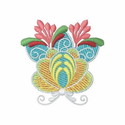 La flor bordó a señoras relampaga para arriba la c