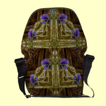 La flor de Julean bolsas messenger