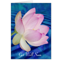 La flor de Lotus consigue bien pronto Felicitaciones