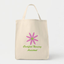 La flor rosada PUEDE la bolsa de asas bolsas