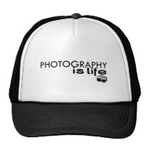 La fotografía es vida gorros  