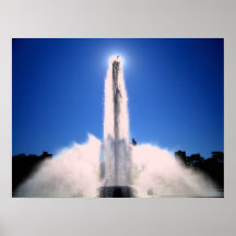 La fuente del punto - Pittsburgh, Pennsylvania Poster