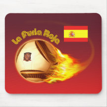 La Furia Roja 2 de España Alfombrillas De Ratones