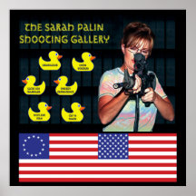 La galería de tiroteo de Sarah Palin Poster