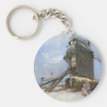 La Galette de Le Moulin de Vincent van Gogh Llaveros