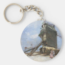 La Galette de Le Moulin de Vincent van Gogh Llaveros
