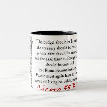 La gente debe trabajar - Cicero Tazas De Café