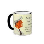 La gente dice que soy inútil - retro divertido tazas de café