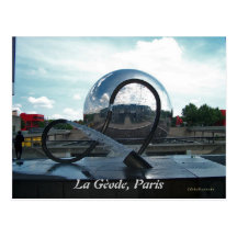 La Gèode, París Tarjeta Postal