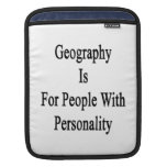 La geografía está para la gente con personalidad manga de iPad