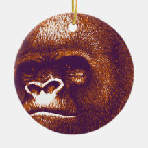 LA GLORIA DE LOS GORILAS ORNAMENTS PARA ARBOL DE NAVIDAD