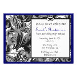 La graduación de la foto invita invitacion personalizada